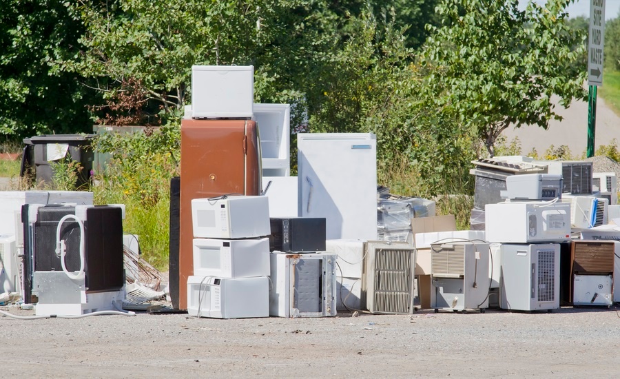 Old discarded white goods - Recycling of waste in Bulgaria | NORD Holding AD
